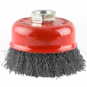 Wire Cup Brush Crimped Plain 75mmxm14 Bulk